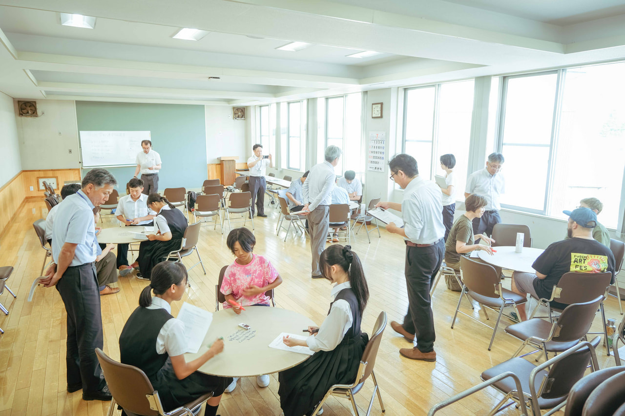 子どもたちとともに考える、小中一貫の教育目標ができるまで