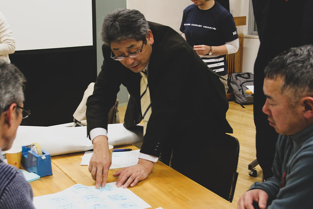 委員会第3回目の様子(提供:下川教育委員会)